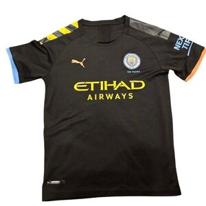 PUMA Manchester City 2019/2020 De Bruyne #17 Soccer Football Jersey Shirt in S